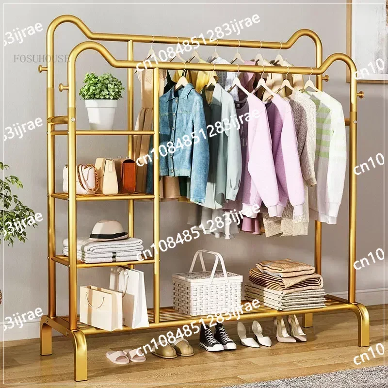 

Modern Luxury Coat Racks Bedroom Floor Cat Ear Clothes Hanger Home Balcony Drying Clothes Rack Clothing Store Drying Rack B