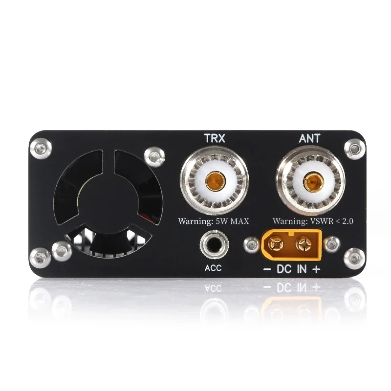 Micro PA50-3 50W 3.5MHz-28.5MHz 1.3inch OLED Screen Intelligent Shortwave HF Power Amplifier SWR Meter LPF Filter update PA50 + shortwave antenna