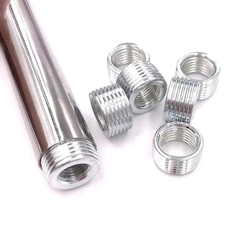 Stainless Steel 304 Inside Outside Thread Adapter Screw M4 M6 M8 M10 M12Wire Thread Insert Sleeve Conversion Nut Coupler Convey thread adapter
