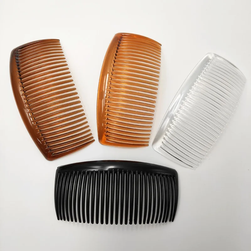 Hair Comb Hair Accessory 29 Teeth Plastic Hair Side Comb Simple Hair Accessories Strong Hold Comb For Women Girls