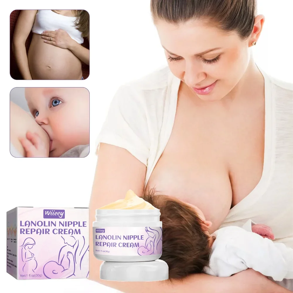 Lanolin Nipple Recovery Cream Cream for Chapped Skin Baby Feeding Cream Breast Pain Nursing Pain Pregnant Women Care Cream soft breastfeeding bras maternity nursing bra for feeding nursing underwear clothes for pregnant women soutien gorge allaitement