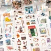 Mr. Paper 2Style 3Rolls/bag Slow Life Series PET Die-cut Tape DIY Handbook Creative Material Decoration Stickers 2