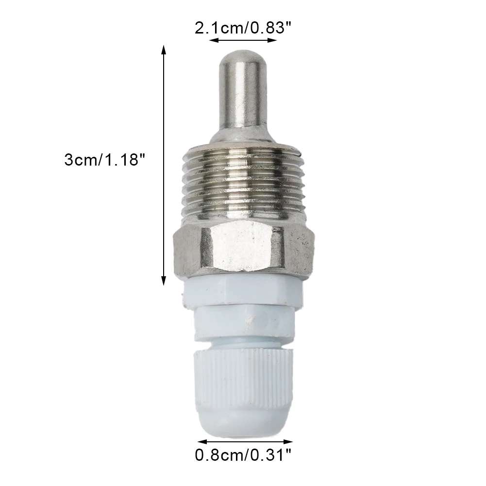 

30-200mm Thermowell 304 Stainless Steel Thread For Temperature Sensor Waterproof BSP(G) Type 1/2" DN15 Home Improvement