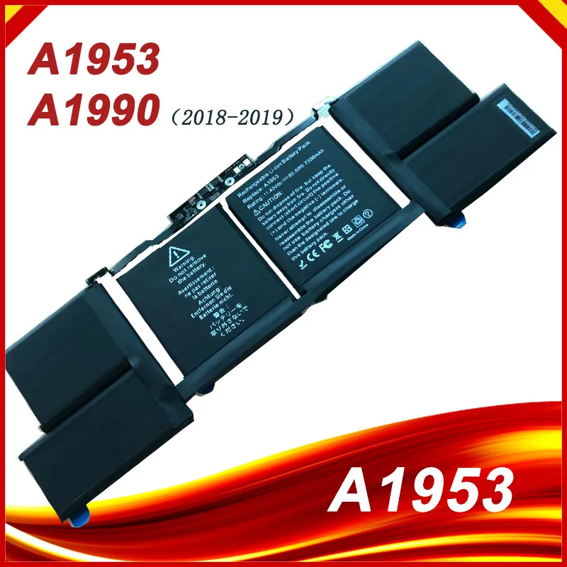 Bateria do Portátil para Apple Macbook Pro A1990 Barra de Toque de 15 Polegada 20232023 Ano Emc3215 Emc3359 Mr962ll 11.4v 2.0wh A1953 Novo