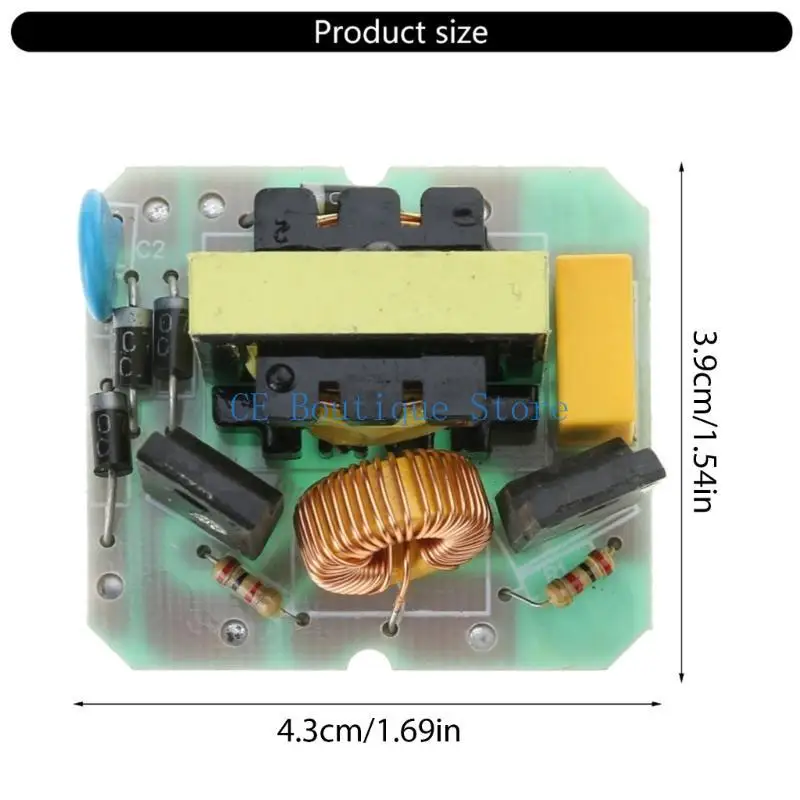 652F Stable 40W DC12V AC220V Inverter Step Up Modulo Safe 12V a 220 V Alimentatore - immagine 6