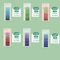 KindFuny 1200pcs Sticky Note Transparent Index Tabs Arrow Posted It Flags for Page Marker Planner Stickers Office School 2