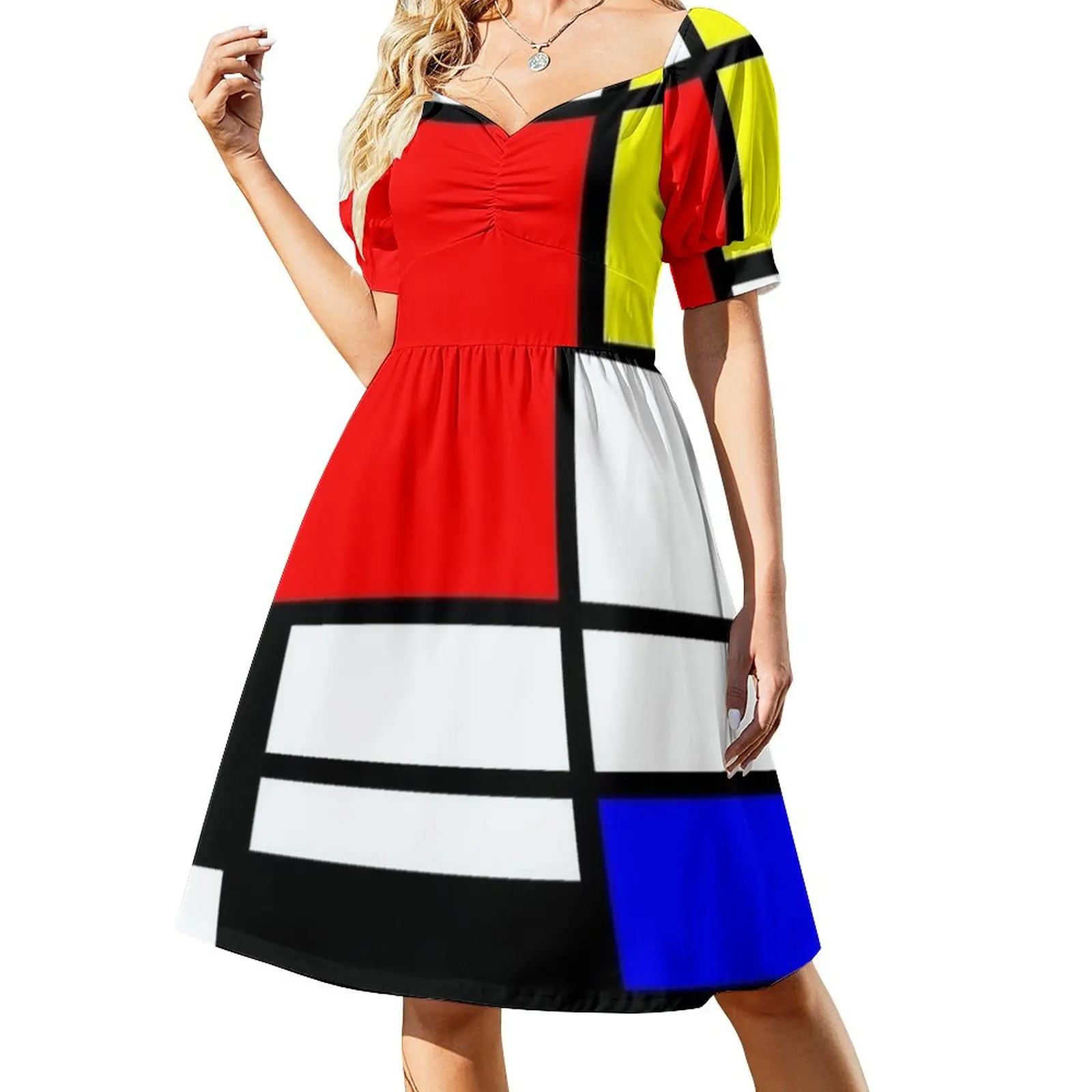 

Mondrian Minimalist Pattern Dress sexy dress summer dresses for women 2023 Clothing evening dress ladies