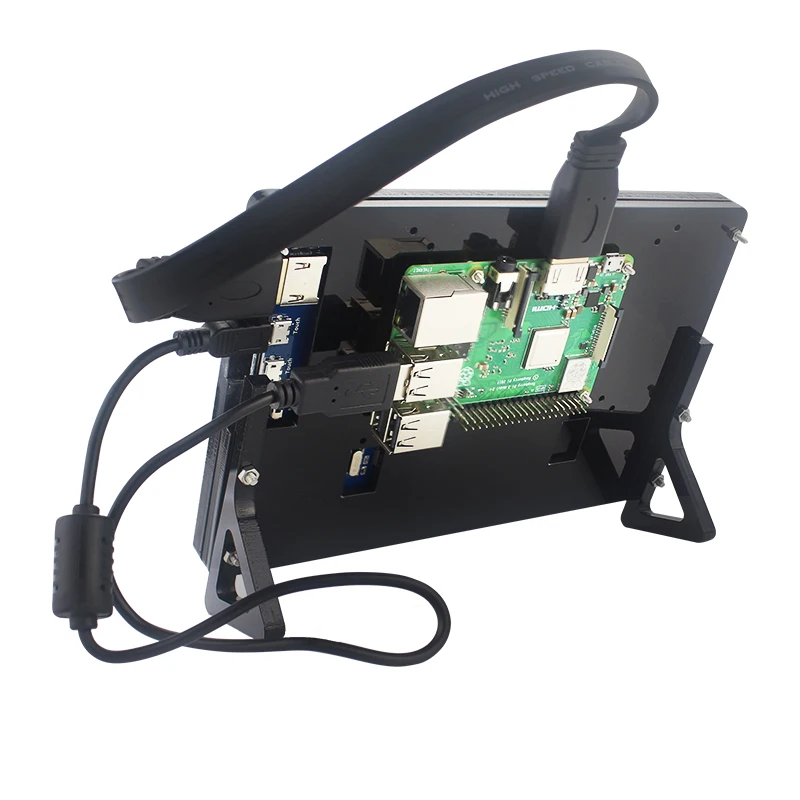 display lcd suporte de acrílico opcional para