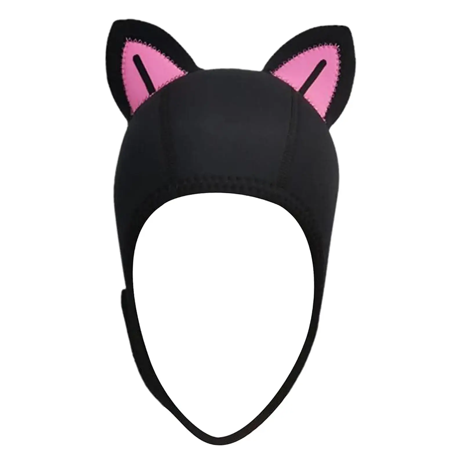 Cat Ears Diving Hood 3mm Neoprene Diving Wetsuit Hood Cute for Sailing Kayak