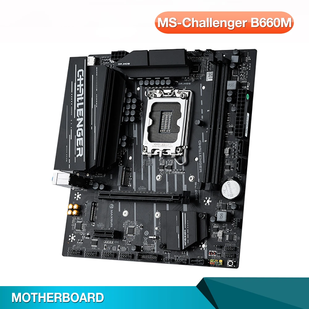 Ms-Challenger B660M Computer Desktop Maxsun Originale Dual Channel Lga1700 Ddr4 Memoria Sata