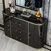 Design Shelves Kitchen Cabinets Complete Storage Wooden Nordic Kitchen Cabinets Pantry Modern Muebles De Cocina Home Furniture 4