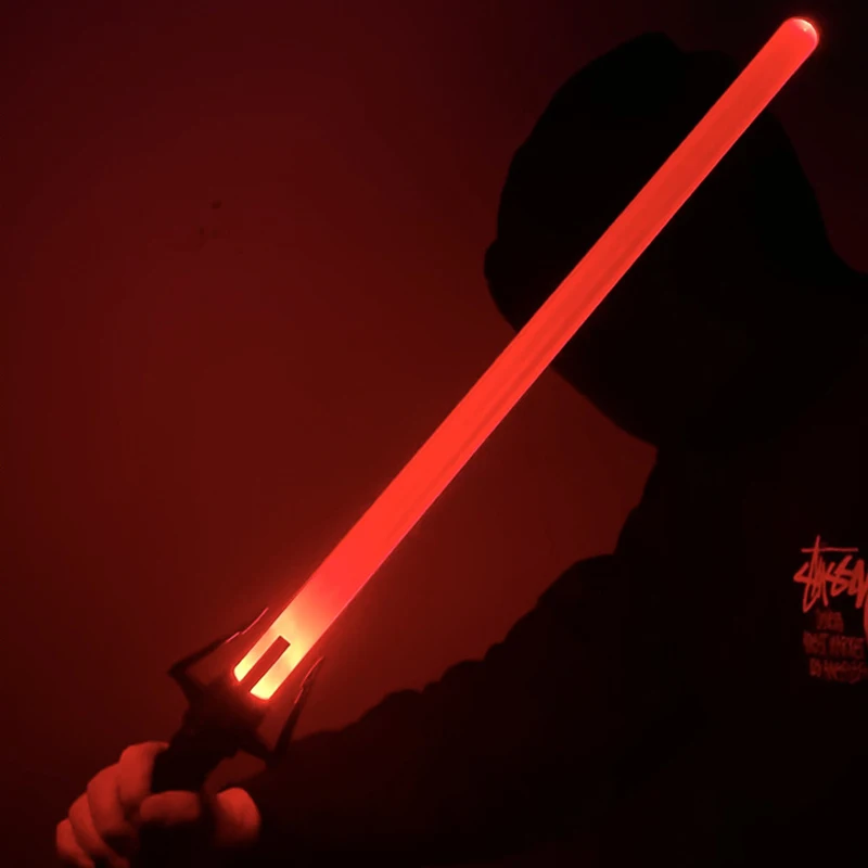 Lightsaber 80cm RGB Light Saber Laser Sword Toys 7 Colors Change Kids Soundfonts Force FX FOC Blaster Toys Jedi Laser Sword Gift 2