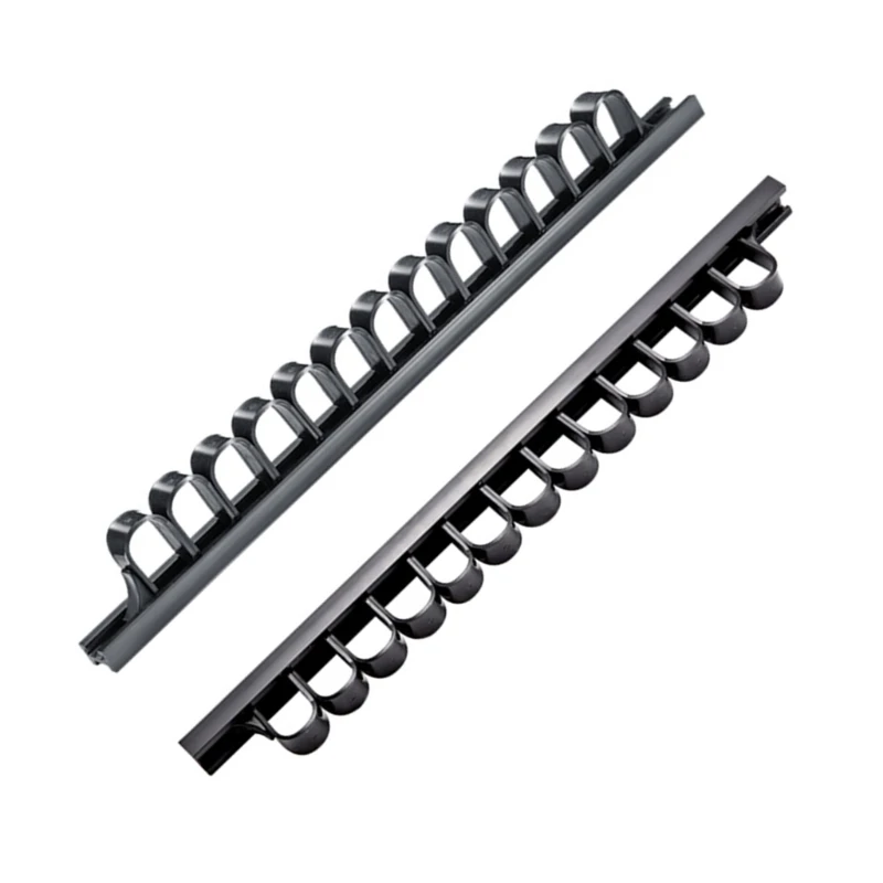 5Pcs Wrench Screwdriver Organizer Rail Rack Storage Holder Garage Workshops Hardware Tool Display Hanger Wall Mount Rack 2