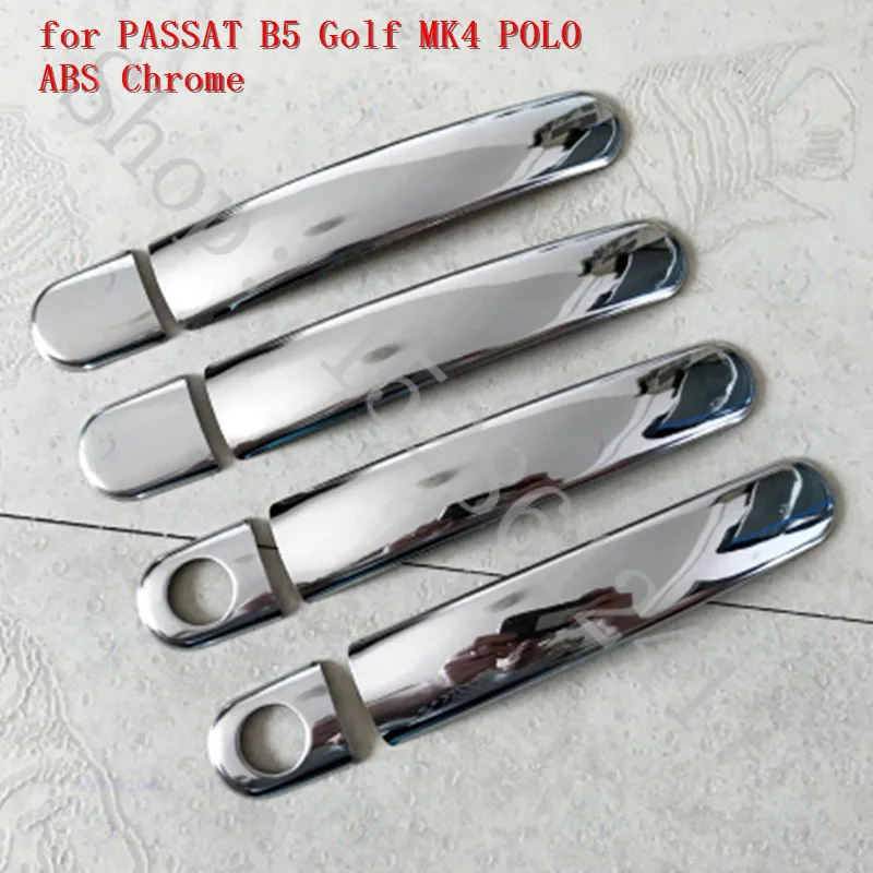 

for Volkswagen PASSAT B5 Golf MK4 POLO Car styling ABS Chrome Door handle Protective covering Cover Trim Accessories