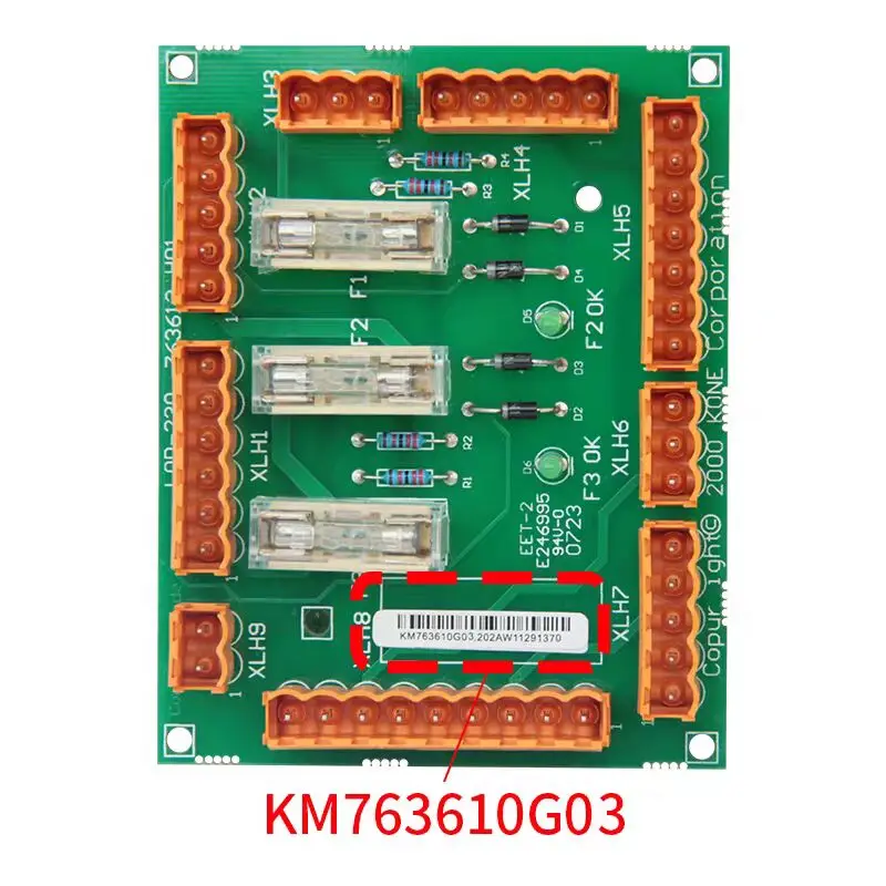 엘리베이터 부품 PCB KNE 엘리베이터 안전 회로 기판 KM763610G01 KM763610G02