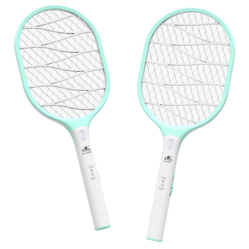 

(Factory)customized Rechargeable Electric Fly Bug Insect Killer Anti Mosquito Zapper Bat UV Light 2in1 Mosquito Swatter Racket