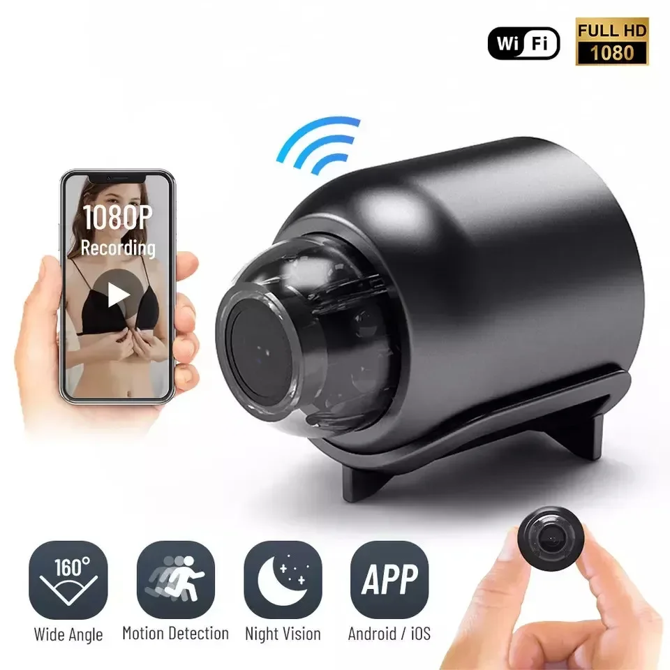 1080P HD Mini WiFi Camera Night Vision Motion Detection Video Camera Home Security Camcorder Surveillance Baby Monitor IP Cam 2