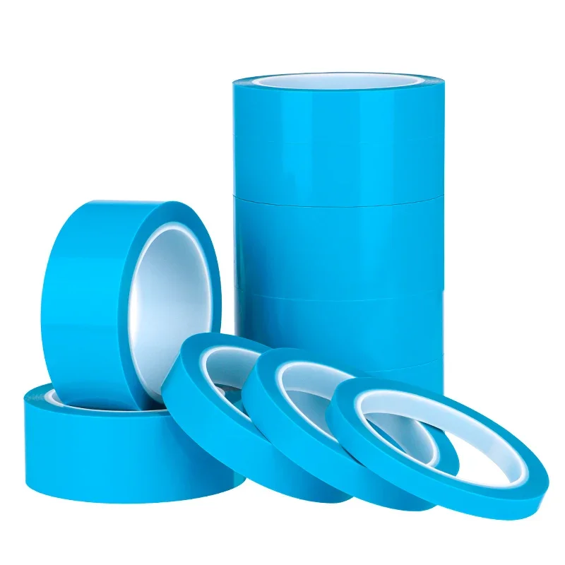PET Blue Fixed Refrigerator Tape Traceless Air Conditioner Fax Machine Printer Parts Fixed Installation Adhesive Tape 3
