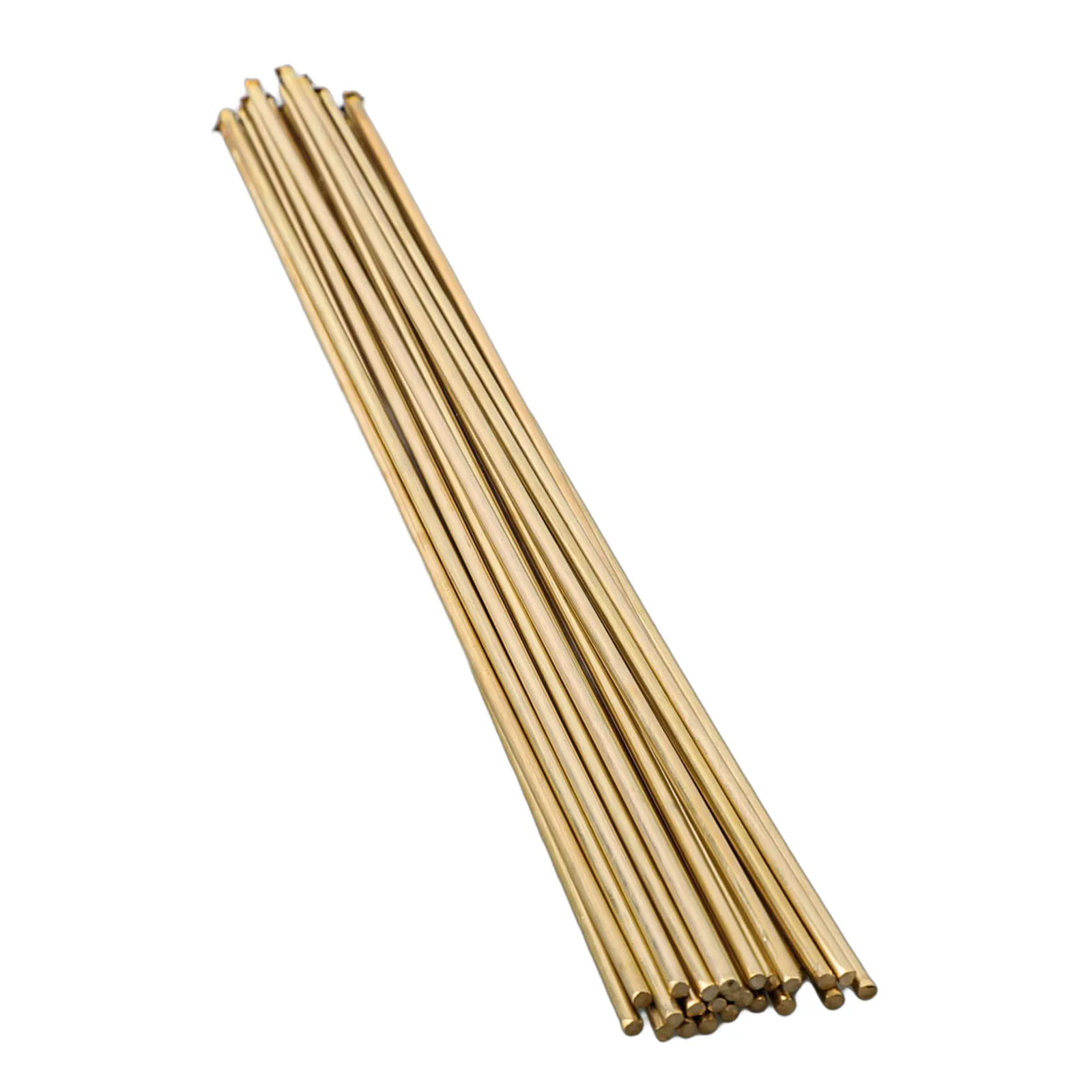 25PCS Brazing Rods 25cm*2.5mm/3.0mm For Oxyacetylene Gas Welding Brazing Rods Brass Solder Welding Rod