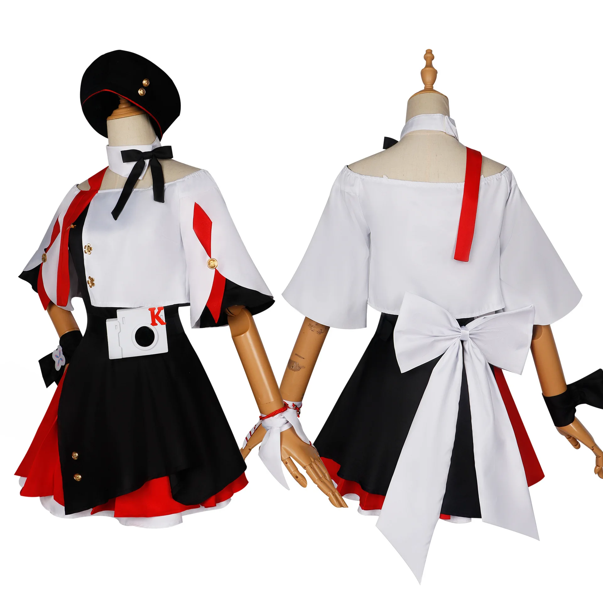 

New Honkai Star Rail DanHeng March 7th CO-KFC Cosplay Costume Wig Anime Dan Heng Cosplay Daily Uniforms Full Set Halloween Suit