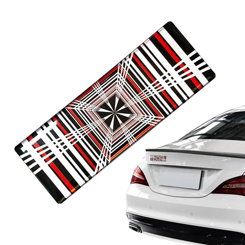 

For Tesla Model 3 S X Y Plaid Logo Sticker Car 3D Decals Car Trunk Tail Tag Performance Badge Emblem Stickers Accessories