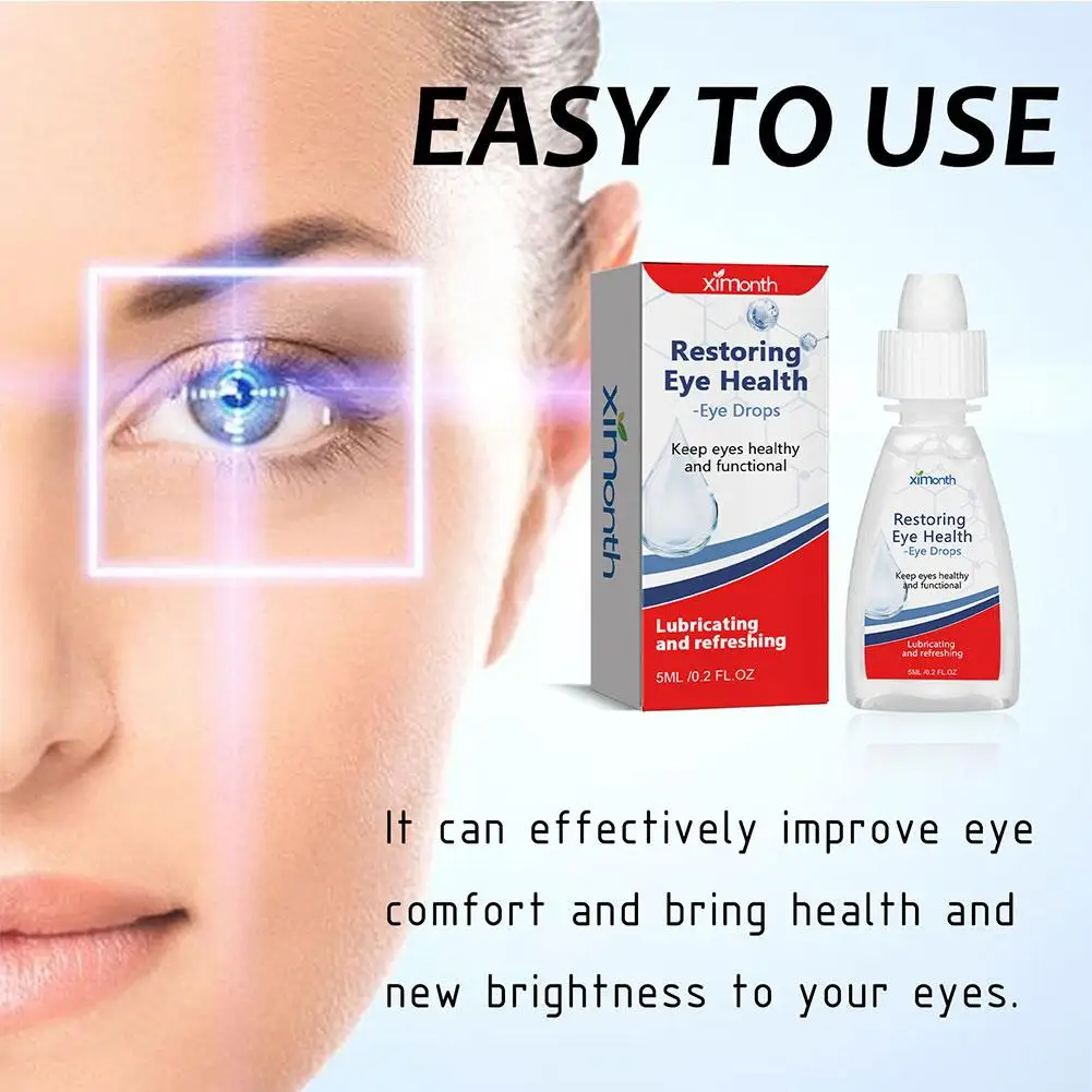 Eye Drops 1PC Cataract Removal Eye Drop Improve Blurred Vision Itching Eyeball Relieve Infection