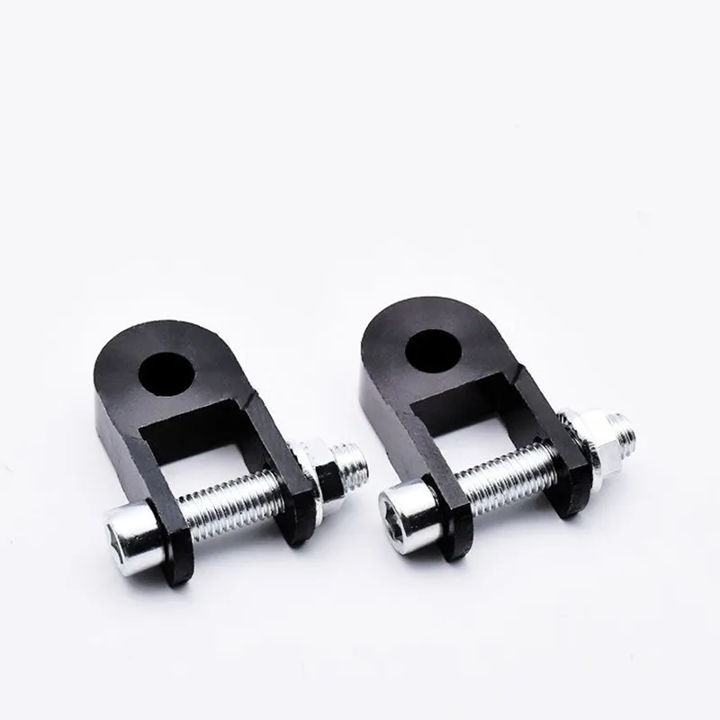Motorcycle Rear Shock Absorber Extenders - CNC Heightening Adapter for Suspension Adjustment