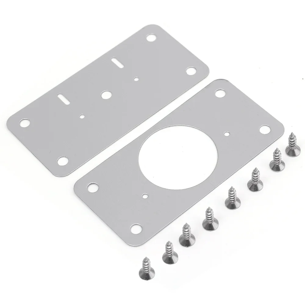 Stainless Steel Hinges Hinge Repair Plate Kitchen Cabinet Door Hinges Mounting Screw Fixing Brackets 1/8Pairs Furniture Hardware Tools