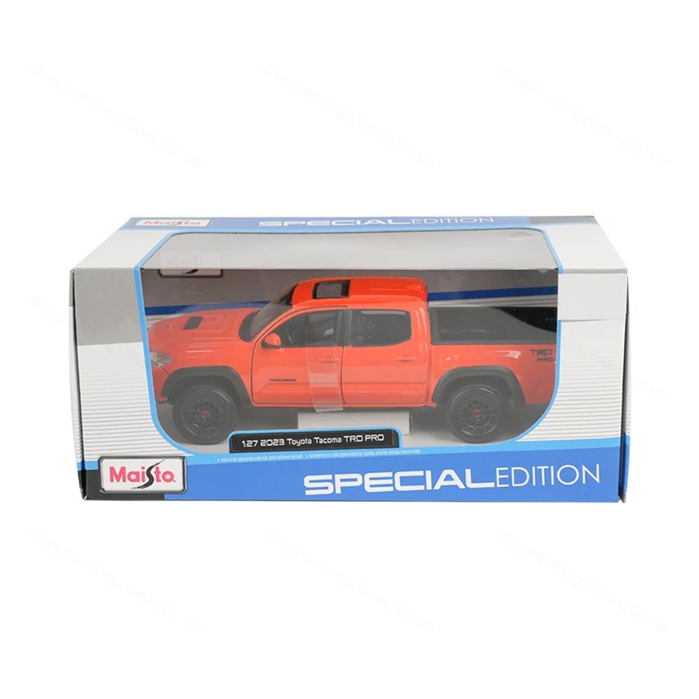 Maisto 1:27 Toyota 2013 Tacoma TRO PRO Static Die Cast Vehicles Collectible Model Car Toys 6