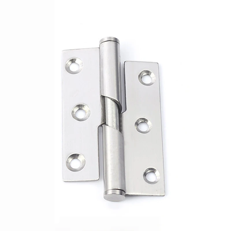 Stainless Steel Flag Shape Detachable Hinge 3 Inch Lifting Hinge Bathroom Automatically Close The Door Back Removable Hinges stainless steel hinges