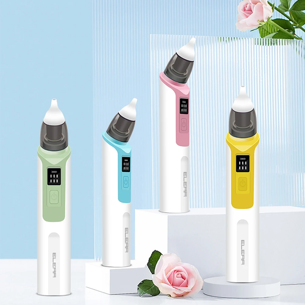Rechargeable Baby Nose Cleaner Silicone Adjustable Suction Electric Child Nasal Aspirator nasal aspirator