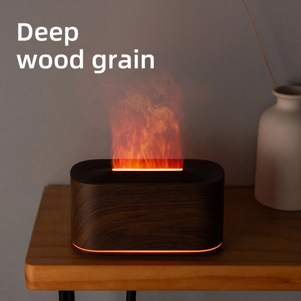 Flame-Effect Aromatherapy & Cool Mist Diffuser