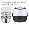 For  Rice Cooker Stainless Steel 2/3 Layers Steamer Portable Meal Thermal Heating Lunch Box Food Container Warmer 2