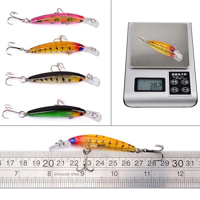 56pcs Fishing Lures Kit Set Topwater Hard Baits Swimbait For Bass