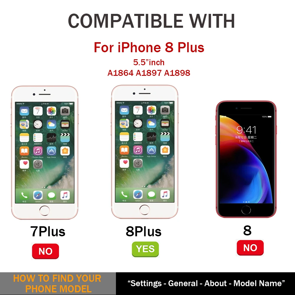 Display LCD IPhone 8 Plus Originale Rigenerato &ndash; Bianco