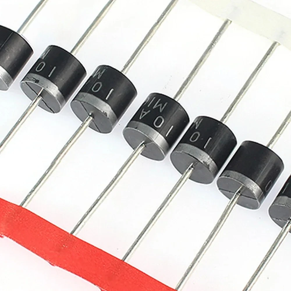 10PCS 10A10 DIP Electrical Axial Rectifier Diodes Kit 10A 1000V Rectifier Diodes