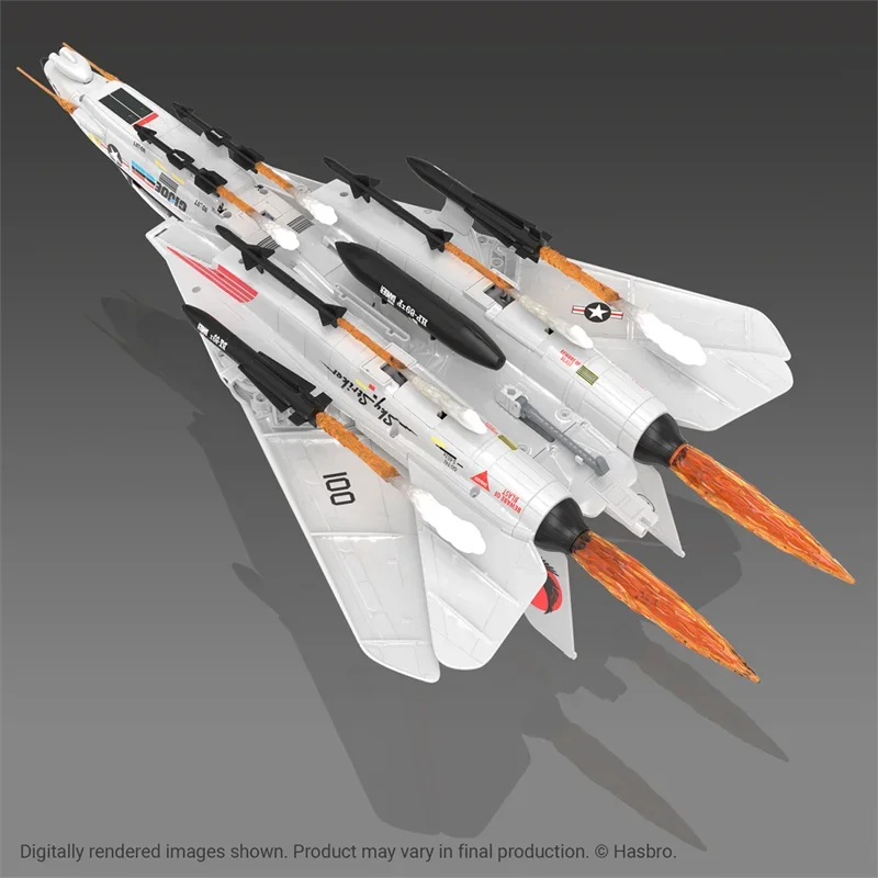 Hot Wheels Premium - Véhicule Die-cast G.I.Joe Jet Skystriker F-14 (échelle 1:64) - Neuf Dans Sa Boîte - Modèle 2025
