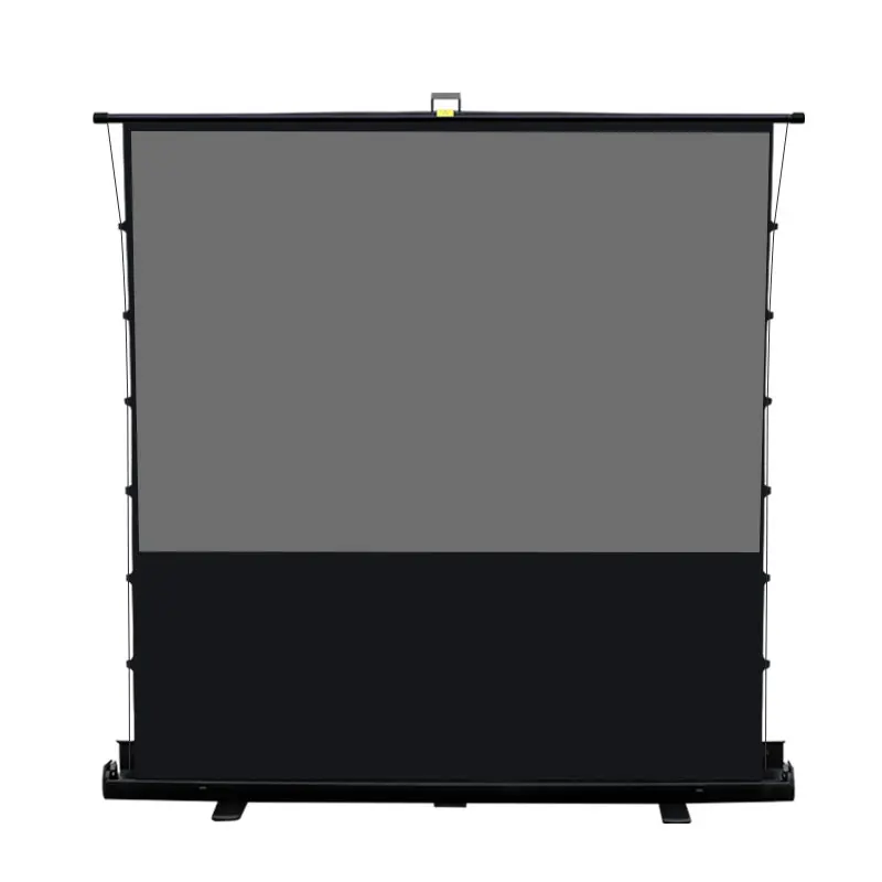 Schermo Pieghevole Senza Pieghe con Supporto per Proiezione, Compatibile con Display 3D/4K, Ideale per Home Theater Interno - immagine 6