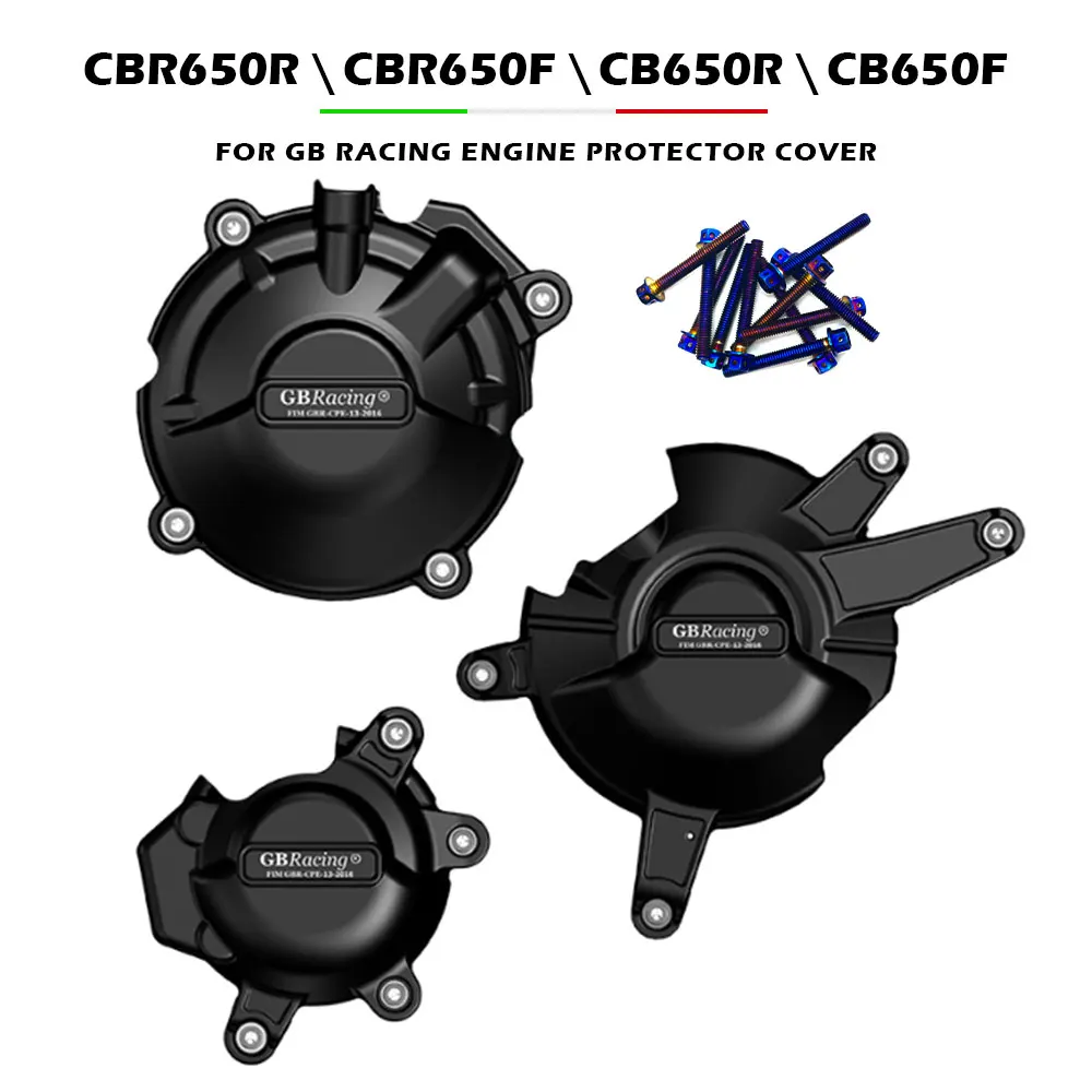 Coperchio motore da corsa GB CBR650R CBR650F CB650R CB650F 2014 ~ 2020 per accessori di protezione frizione alternatore moto HONDA