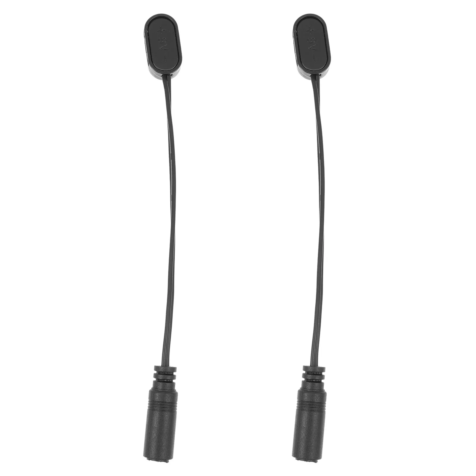 무대 오디오 장비용 2Pcs 헤비 듀티 이펙터 배터리 케이블 전문 악기 케이블 긴 수명