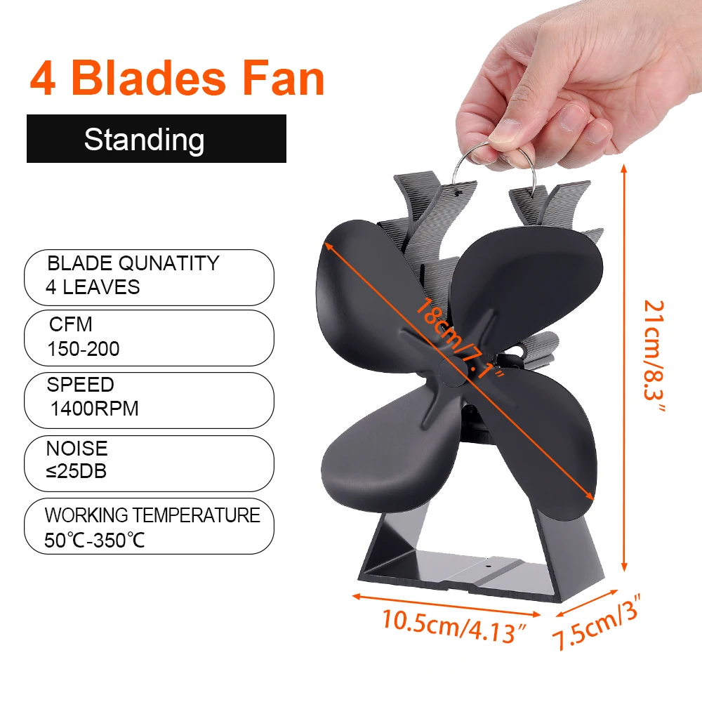 Рисунок 3 - Черная модель, с 4 лопастями