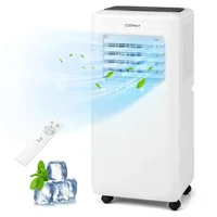 Climatiseur Portable 8000 BTU 2026 avec Fonctionnalité 3-en-1 : Ventilateur, Refroidisseur d'Air et Déshumidificateur pour un Contrôle Climatique Efficace 2