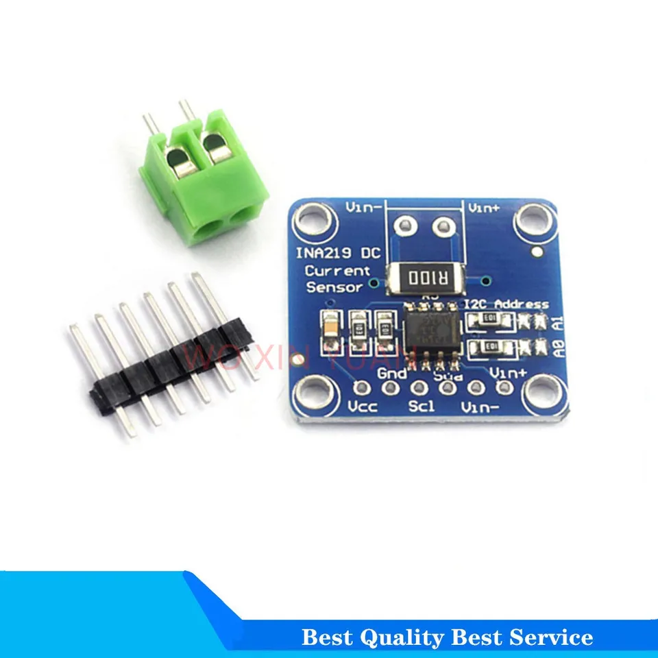 Pack 5 Módulos INA219 Sensor De Potencia I2C | Medición Voltaje Y Corriente | Para Arduino, Raspberry Pi | 3V-5V