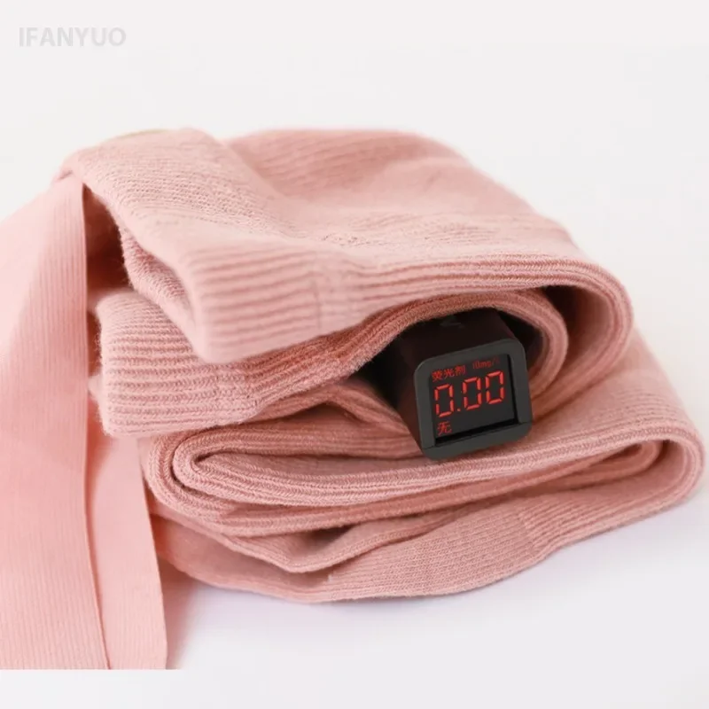 Baby Girl Boy Stocking 0-3Y Infant Toddler Knit Tights Newborn Suspender Tights Pantyhose Solid High Waist Overall Legging