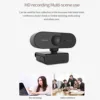 Webcam Computer Camera 1080P/2K HD USB With Microphone Support Desktop Computer Laptop Suitable For Live Video Call Conference 2
