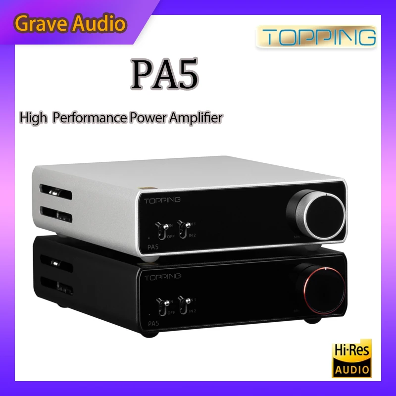 TOPPINGPA5IIDesktopPowerAmplifierPA5IIPLUSSpeakerPowerAmp