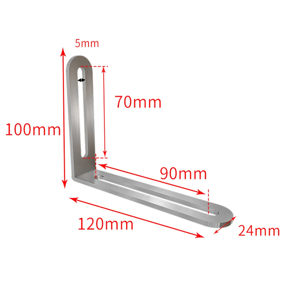 1PCS Stainless Steel Angle Corner Brackets Protect Right Angle Corner Stand Bracket Fastener Furniture Accessories