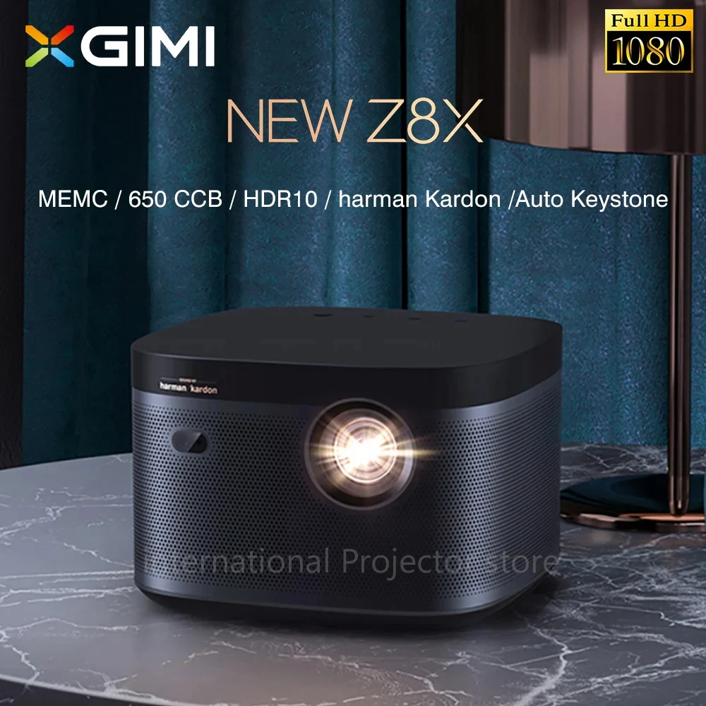 XGIMI-proyector Z8X FHD 1080P 1200Ansi Harman/Kardon, Audio patentado, 2G +  16G, sin pantalla, cine en casa, versión china - AliExpress