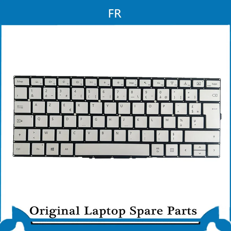 Teclado Original para Microsoft Surface Livro 1900 1908 1909 13 Polegadas uk de fr Azerty es - Imagem 6