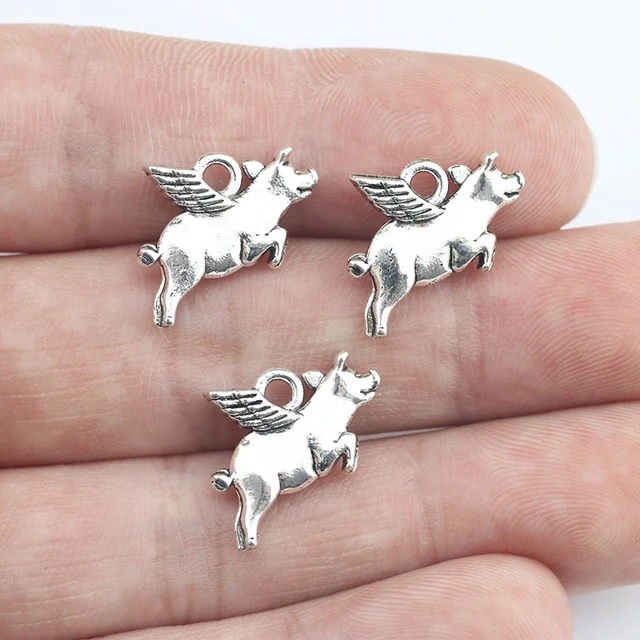 Bulk Charms For Jewelry Making 10 Pieces 15x18mm Antique Silver Color Fat  Cat Charms - AliExpress